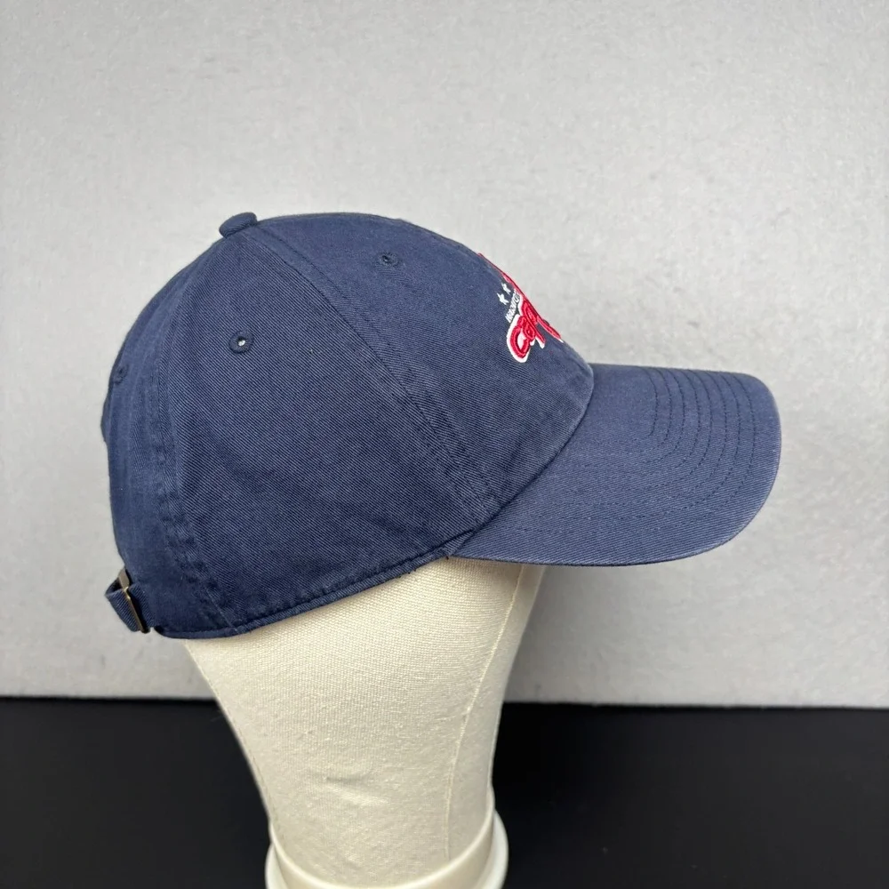 Washington Capitals 47 Brand Clean Up Hat Navy Blue Adjustable Cap NHL Hockey